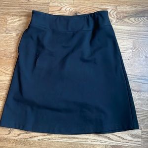 Betabrand Black Skort size Medium